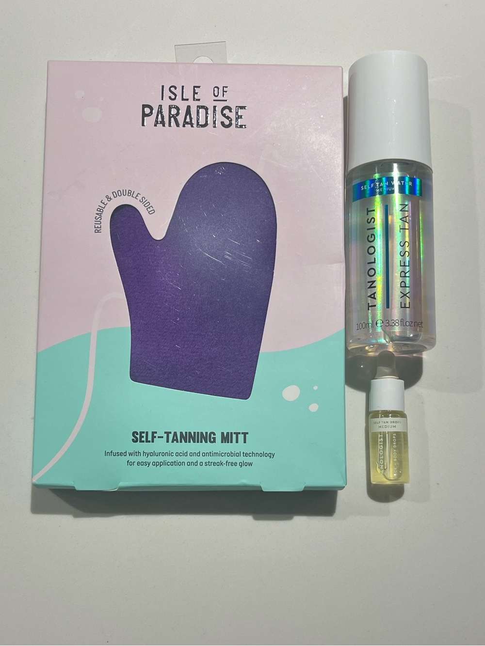 Self tanning kit- of Isle of Paradise and Tanologist NWT
